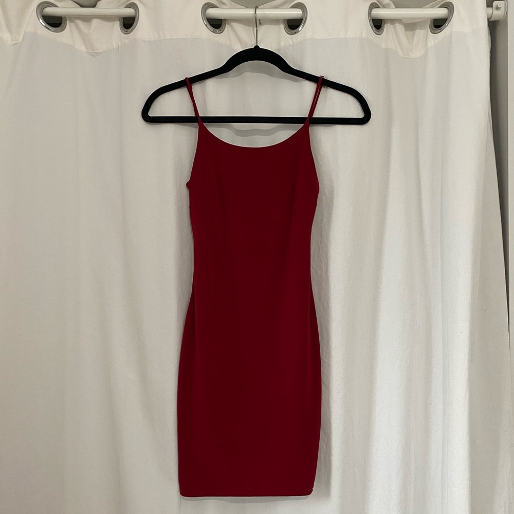 Fashion Nova Red Mini Dress